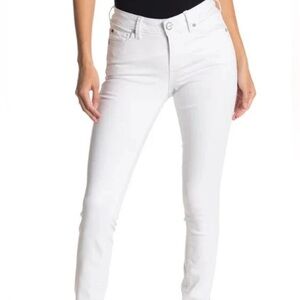 Slink White Jeans Curvy Skinny Ankle length Stretch Jeans Size 16